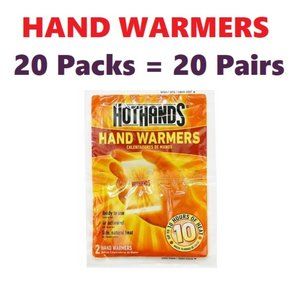 HotHands HAND WARMERS 20 Packs = 20 Pairs
